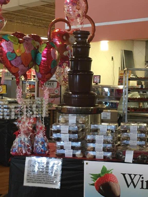 Chocolate Fountain Grocery Stores, Supermarket Chocolate Fountains