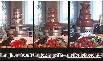 Chocolate Fountain information Chocolate Fountains info