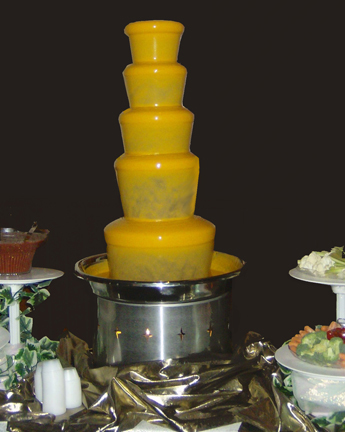 Cheese Fountain rentals for Ask.com Christmas Party